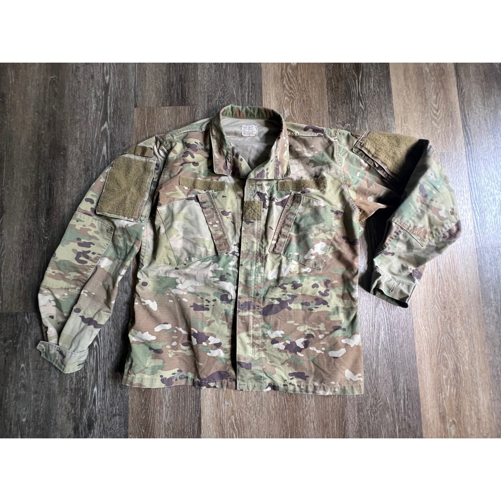 US Military Combat Coat Mens Medium Regular Multicam OCP Ripstop Field Jacket